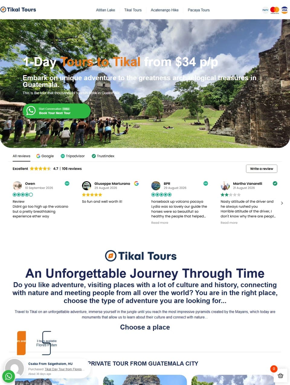 TikalTours.net